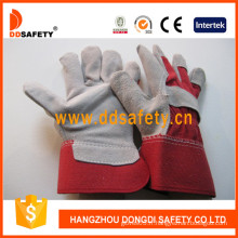 Gants de sécurité en souteuse en cuir Split (DLC211)